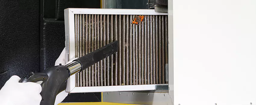 Clogged Air Duct Cleaning Process in Burke, VA
