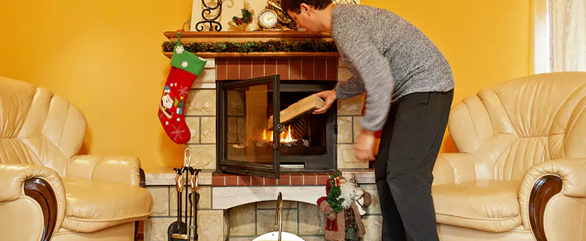 Gas to Wood-Burning Fireplace Conversion Services in Burke, Virginia