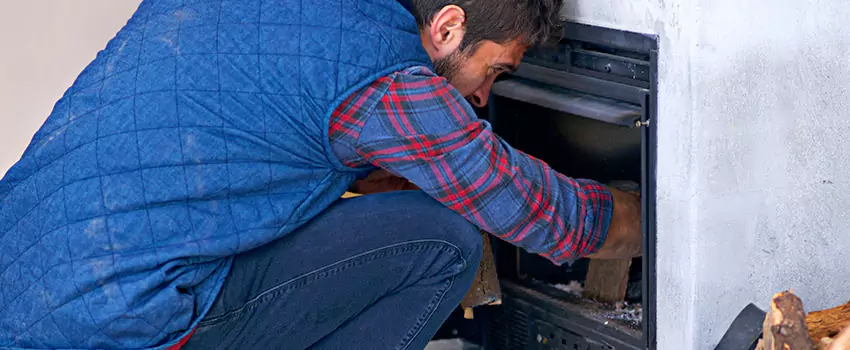 Gas Fireplace Inspection in Burke, Virginia