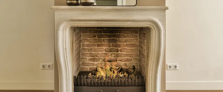 Vintage-style Fireplace Redesign in Burke, Virginia