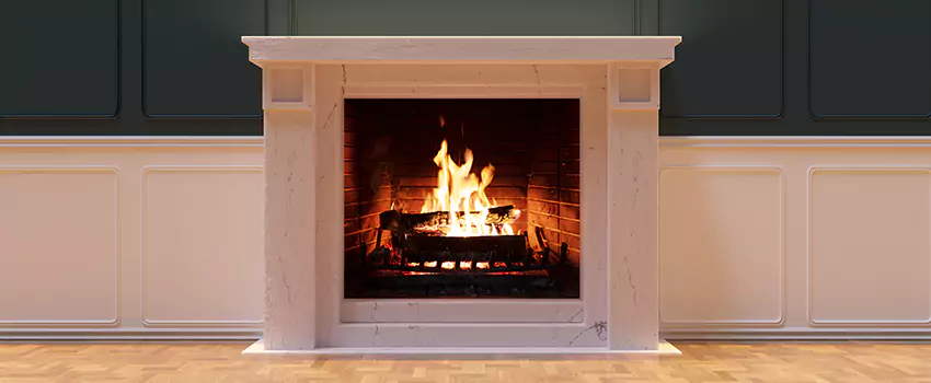 Open Flame Wood-Burning Fireplace Installation Services in Burke, Virginia