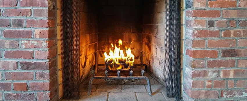 Repairing Damaged Fireplace Tiles in Burke, Virginia