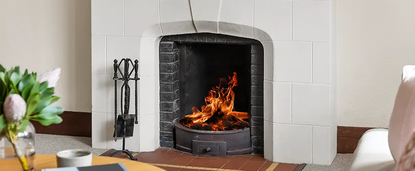 Classic Open Fireplace Design Services in Burke, Virginia