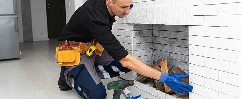 Fireplace Damaged Damper Frame Repair Services in Burke, Virginia